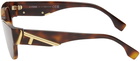 Fendi Brown 'Fendi First' Sunglasses