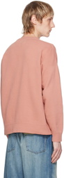 visvim Pink Jumbo Sweatshirt
