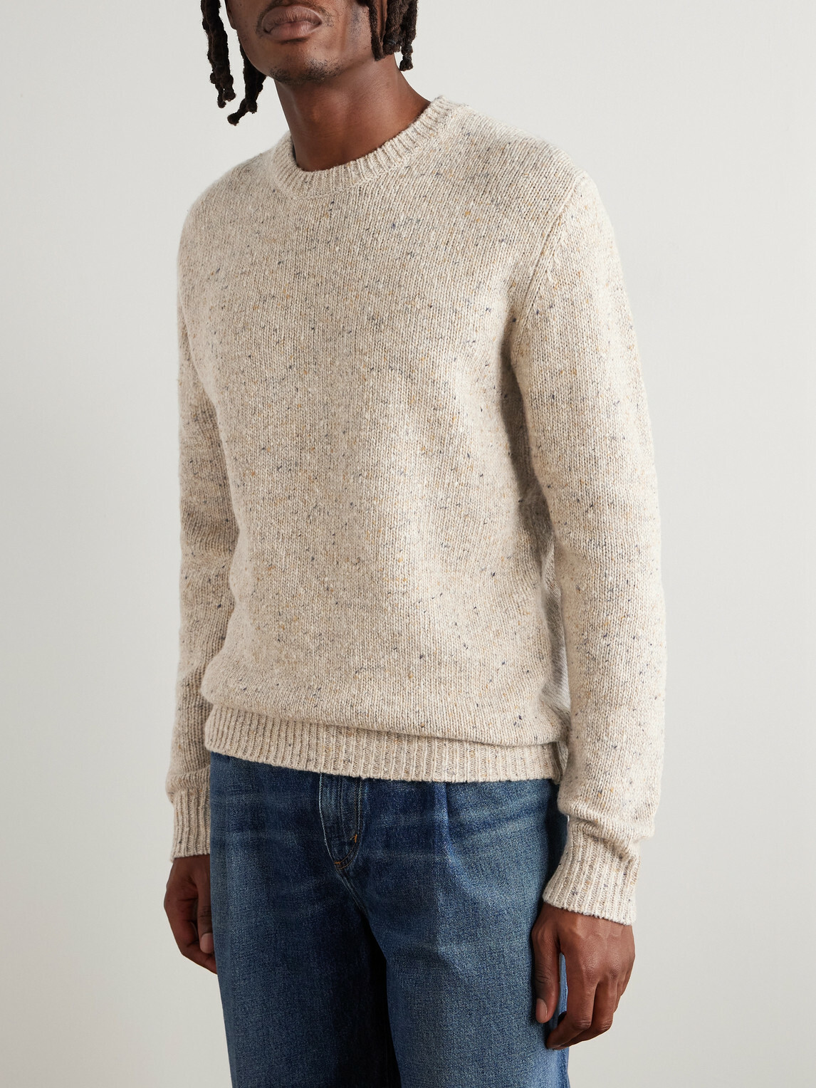 Hartford - Wool-Blend Sweater - Neutrals