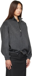 Nothing Written Gray Plaza Zip Jacket