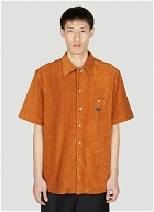 Dolce & Gabbana - Towelling Short Sleeve Shirt in Orange