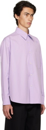 Recto Purple Oversized Shirt
