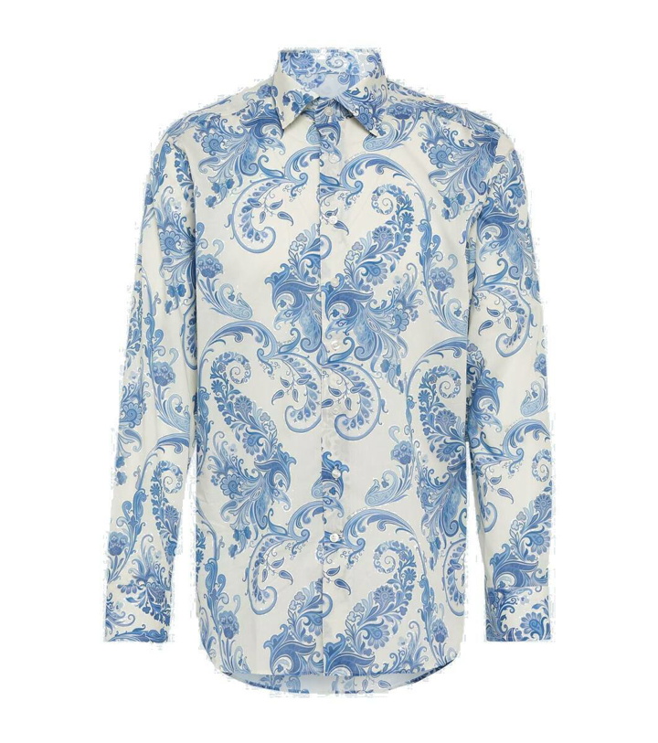 Photo: Etro Floral paisley cotton shirt