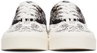 Maison Kitsuné Black & White Bandana Print Low Sneakers