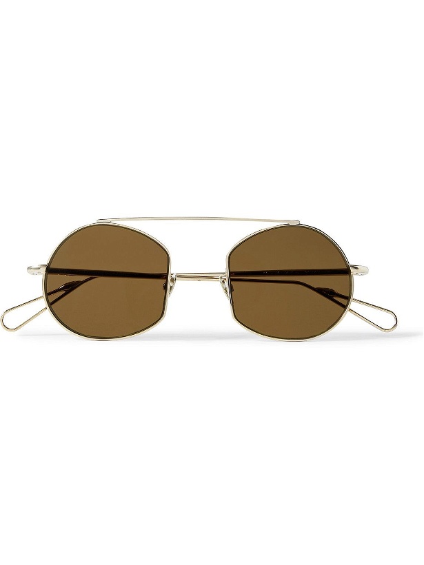 Photo: AHLEM - Place des Victoires Aviator-Style Gold-Tone Sunglasses