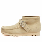 Clarks Originals x Needles Wallabee Strap Boot in Maple Suede