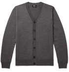 A.P.C. - Samuel Slim-Fit Merino Wool Cardigan - Gray