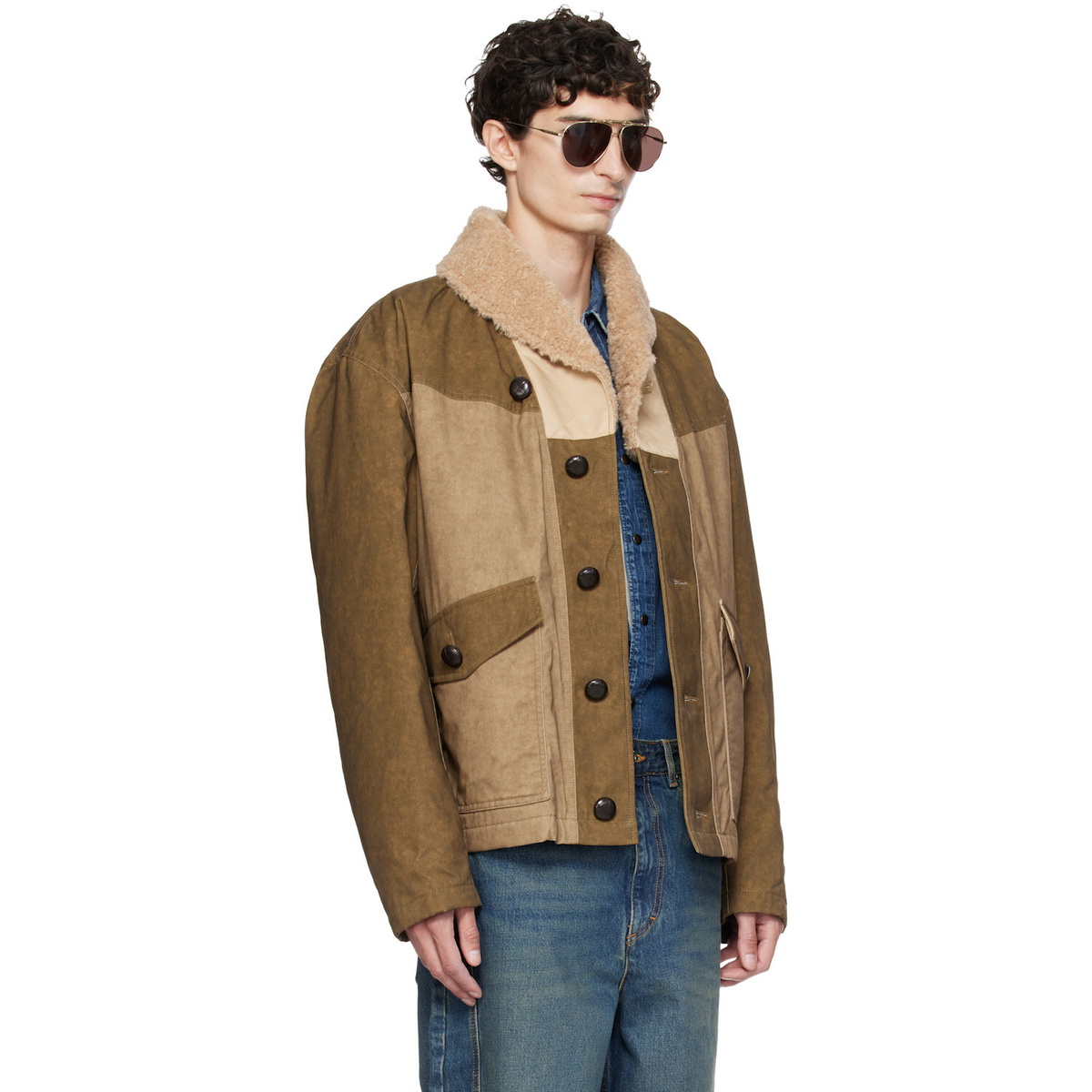 Isabel Marant Khaki Toswald Jacket
