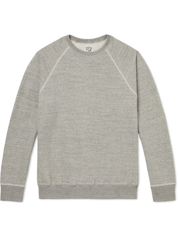 Photo: OrSlow - Cotton-Jersey Sweatshirt - Gray