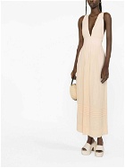 SEE BY CHLOÉ - Halter Neck Georgette Long Dress
