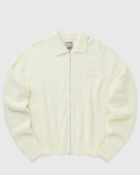 Kid Super Studios Fuzzy Zip Up Beige Pullovers/Zippers & Cardigans