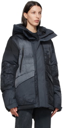 Nike Black & Grey Storm-FIT City Series Hooded Down Jacket