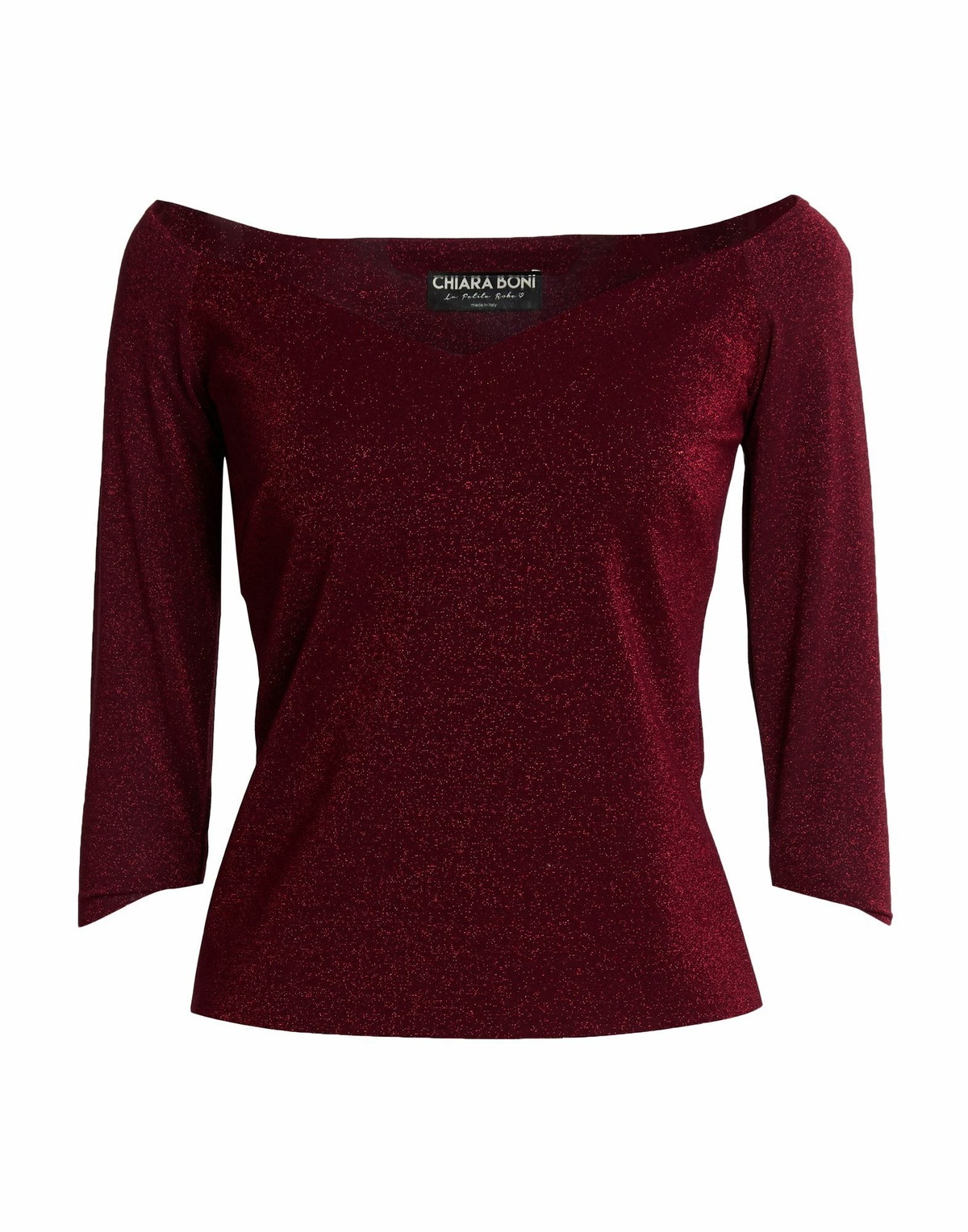 Chiara Boni La Petite Robe Womens Top Burgundy