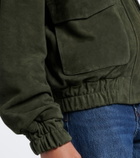 Arma Halti suede blouson jacket