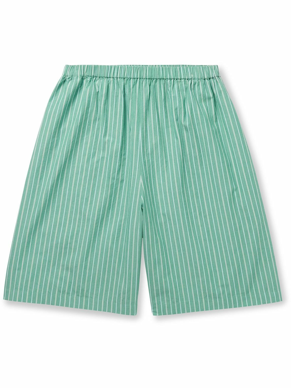 最終値下 The Row Zindel Shorts ショーツ The Row Embroidered Cotton Zindel Bermuda Shorts The Row