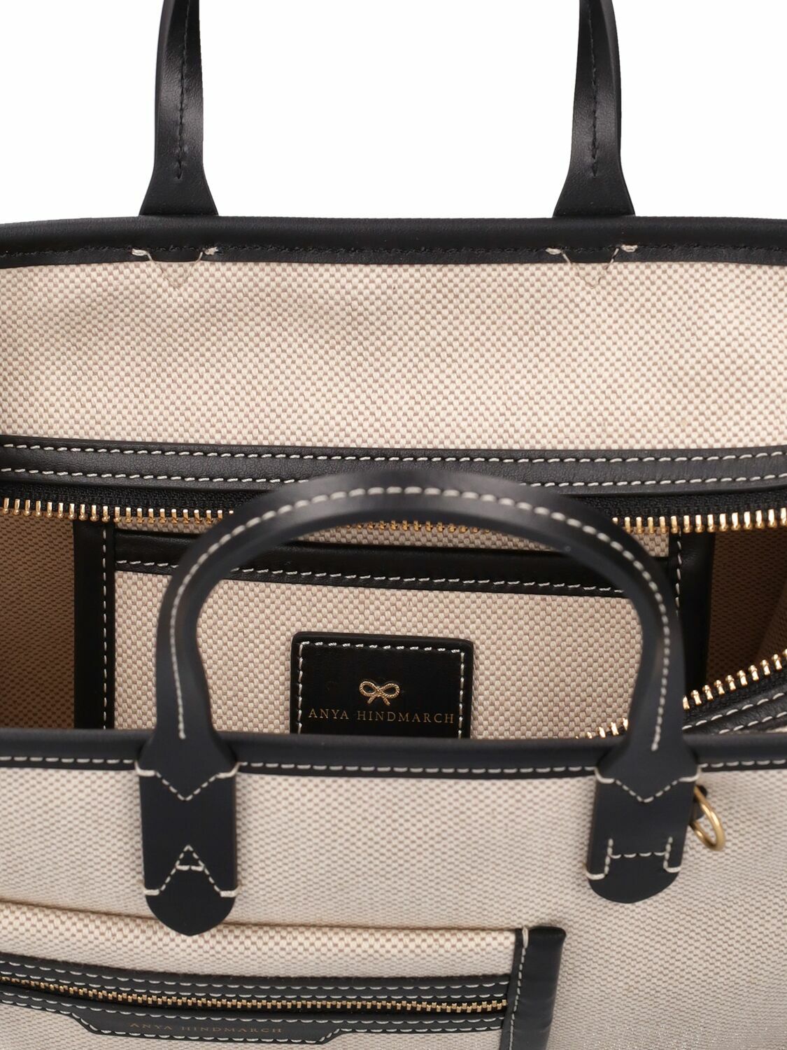 ANYA HINDMARCH - Xs Pocket Canvas Tote Bag Anya Hindmarch