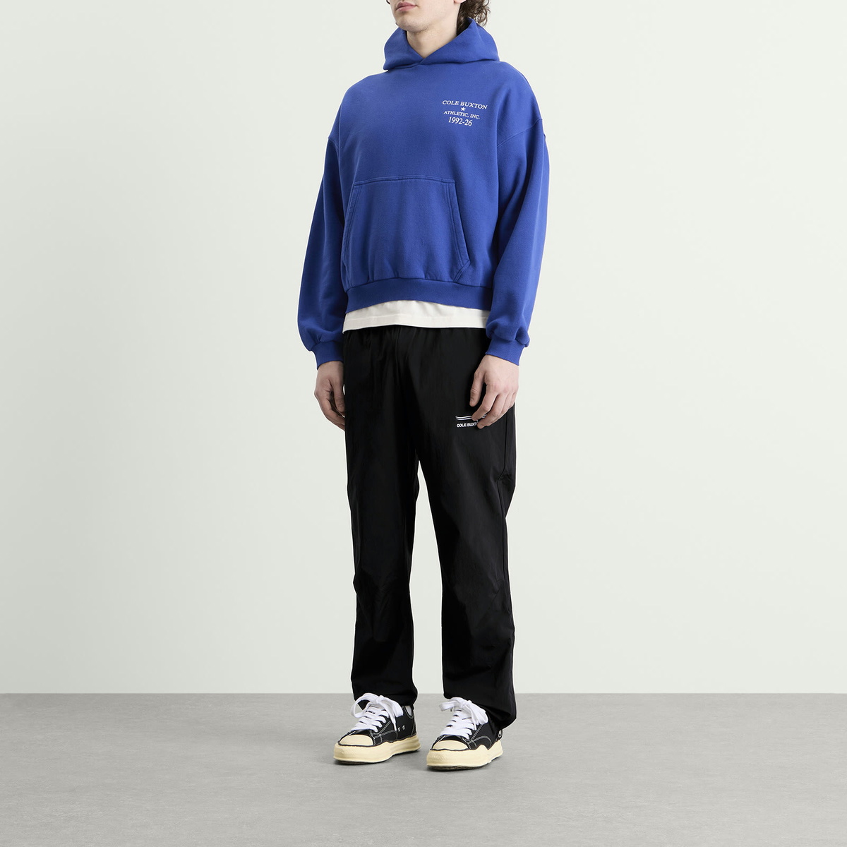 Cole Buxton Men's Sport Track Pants in Black
