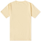 Sporty & Rich Crown T-Shirt in Lemon/Blue