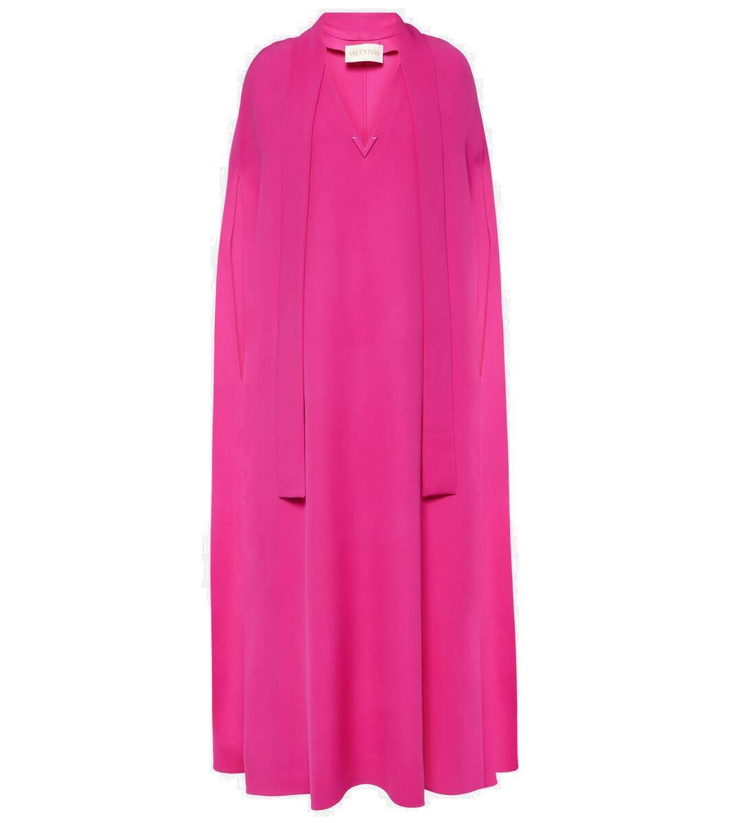 Valentino Multicolor Silk Casual Dress