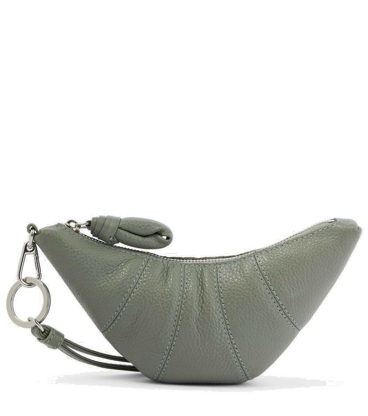 Photo: Lemaire Croissant leather coin purse with strap