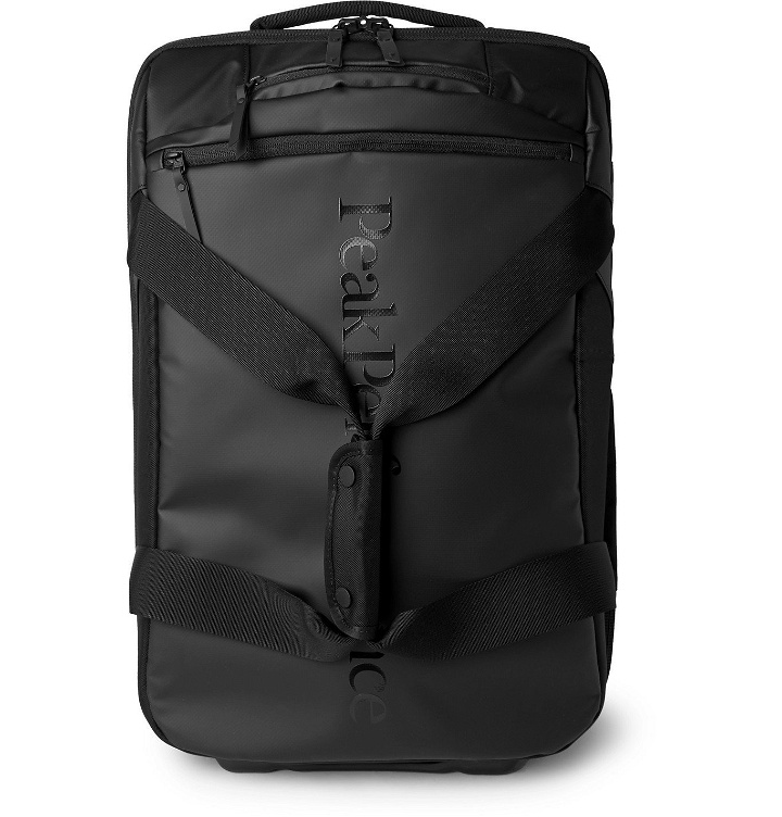 Photo: Peak Performance - Vertical Tarpaulin and Nylon Carry-On Suitcase - Black