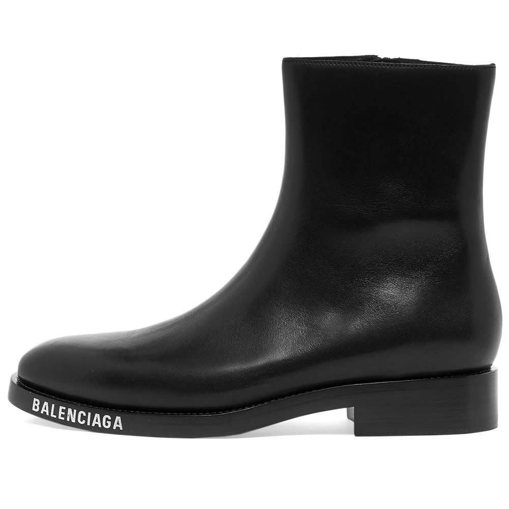 Mens Rhino 20mm Boot in Black  Balenciaga US