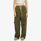 FEAR OF GOD ESSENTIALS Women's Bonded Nylon Field Pant in Dark Heather