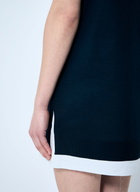 Miu Miu Knit And Poplin Mini Dress