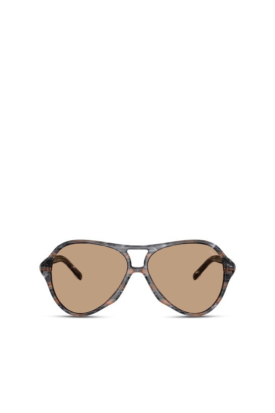 Photo: Diesel Pilot model sunglasses - Sunglasses - Unisex - Multicolor