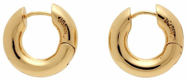 Photo: Numbering Gold #5206 Earrings