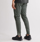 On - Slim-Fit Tapered Ripstop and Tech-Jersey Sweatpants - Gray