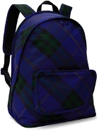 Burberry Blue Large Shield Backpack