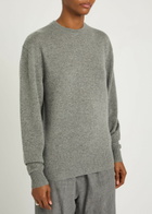 Toteme Classic Crew-neck Cashmere Jumper Grey