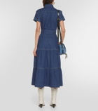 Polo Ralph Lauren Denim midi dress