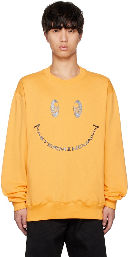 Photo: mastermind JAPAN Yellow Graphic Sweatshirt
