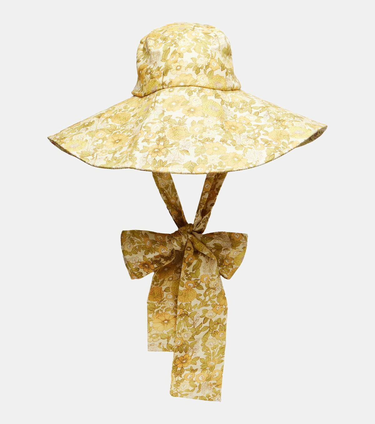 Alémais Gabriella floral linen sun hat