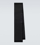 Tom Ford Polka-dot silk twill scarf