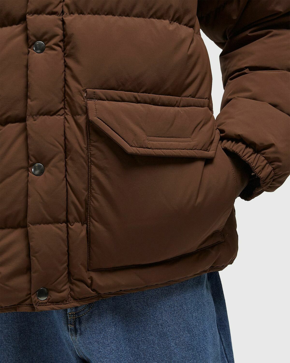 Columbia Wallowa™ Down Hooded Jacket Brown Mens Down & Puffer