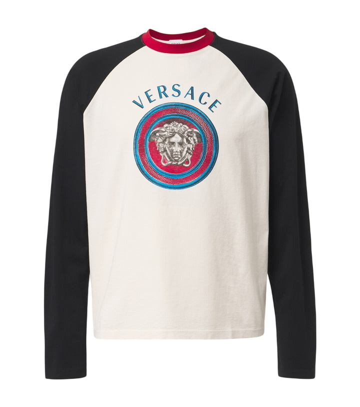Photo: Versace Medusa cotton jersey T-shirt