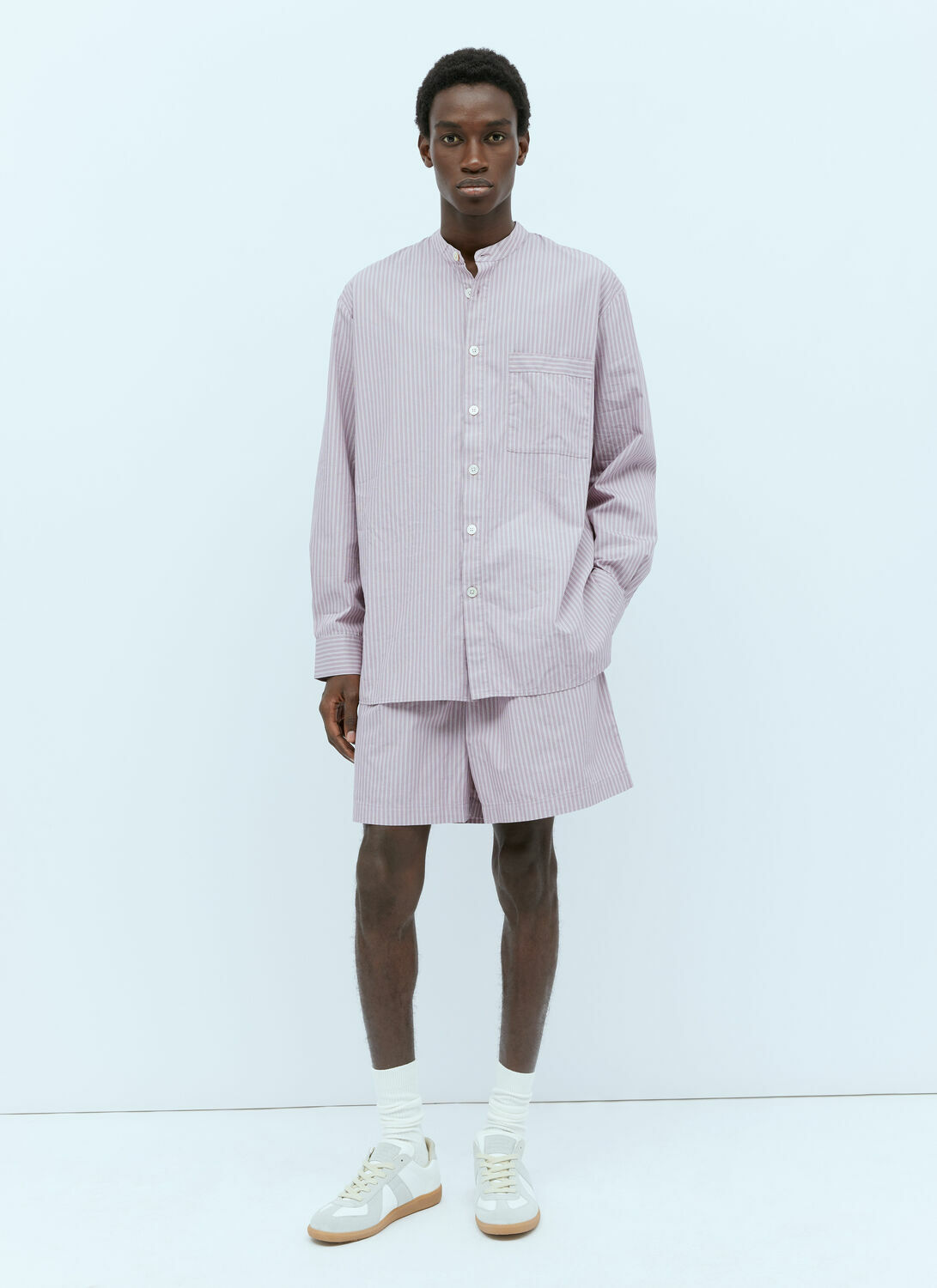 Tekla x Birkenstock Band Collar Shirt