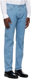 Giorgio Armani Blue Slim-Fit Jeans