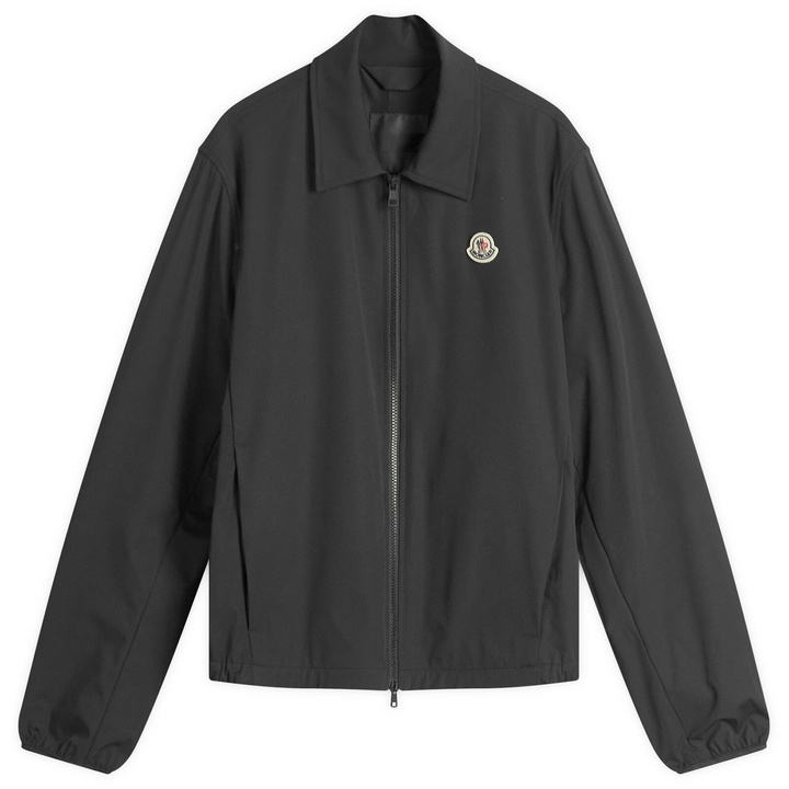 Photo: Moncler Men's Evandro Soft Shell 3L Zip Jacket in Black