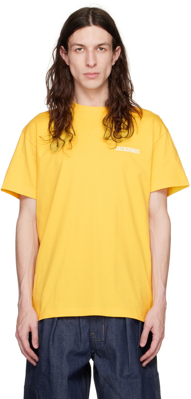 Photo: Jacquemus Yellow 'Le T-Shirt' T-Shirt