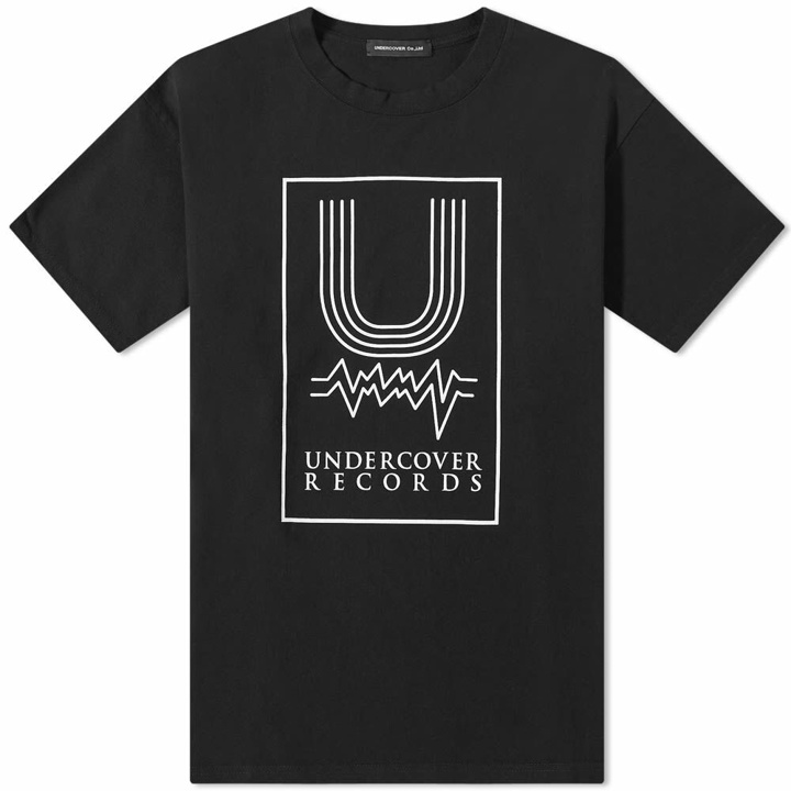 Photo: Undercover Men's Records T-Shirt in Black