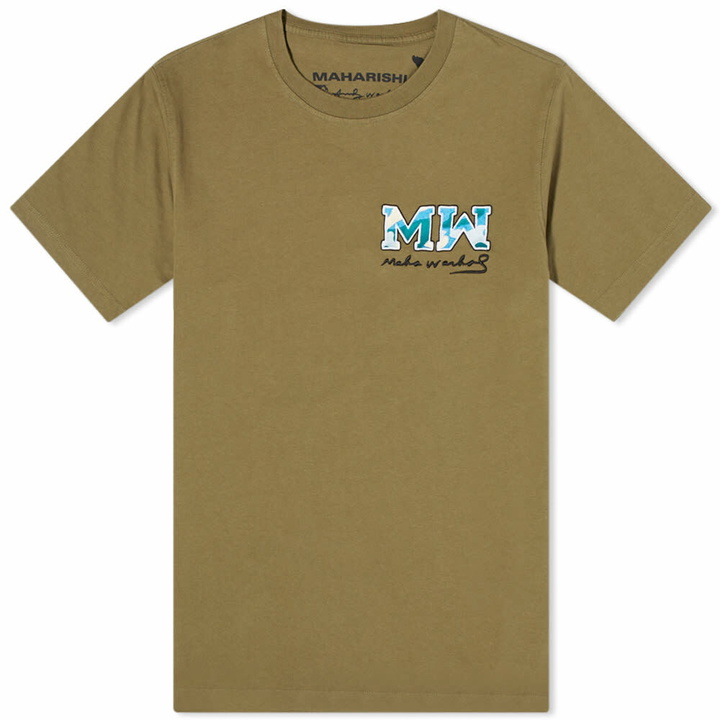 Photo: Maharishi Men's Maha Warhol T-Shirt in Olive