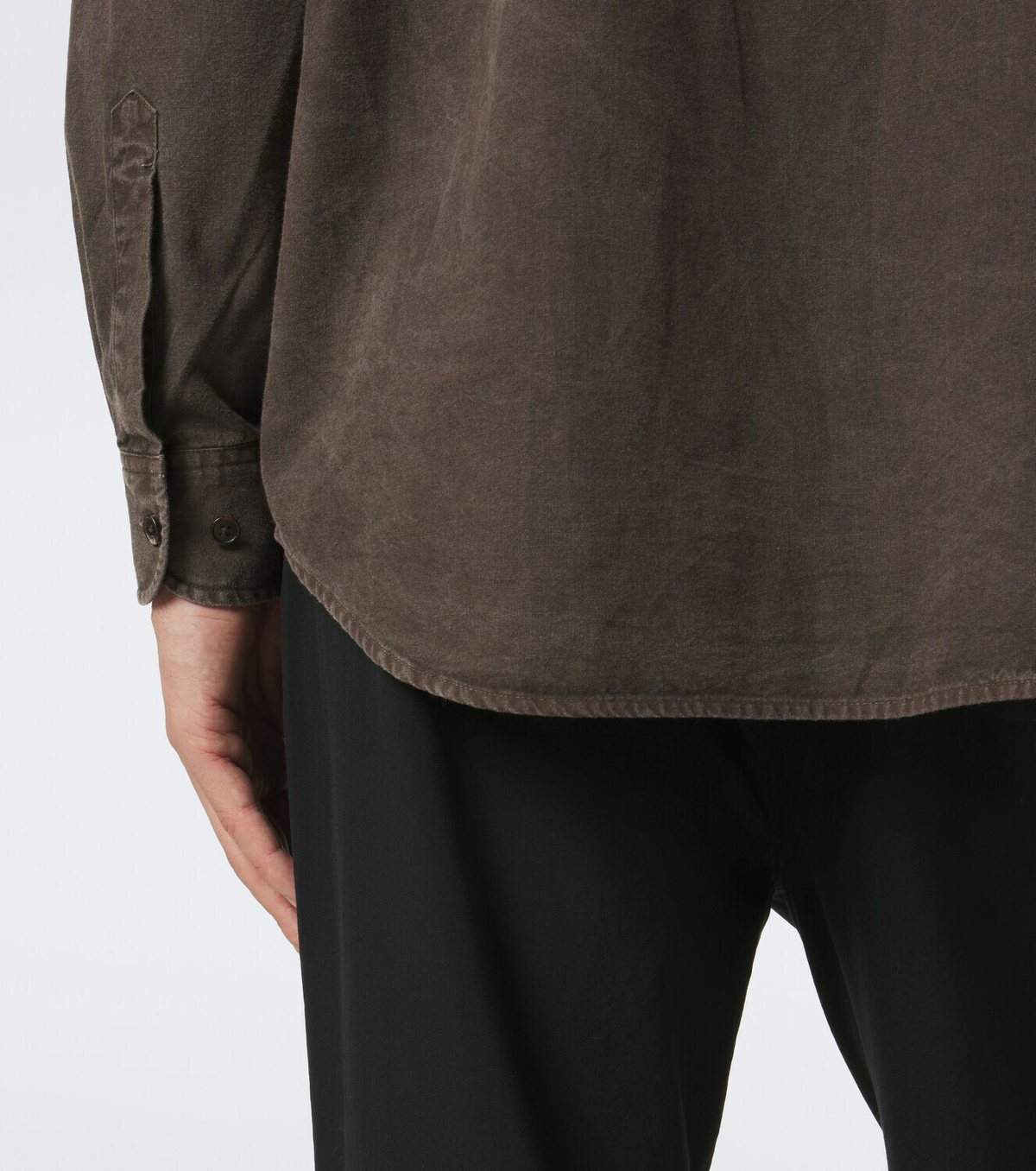 The Row Sadel denim shirt
