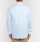 Loro Piana - Andre Slub Linen Shirt - Blue