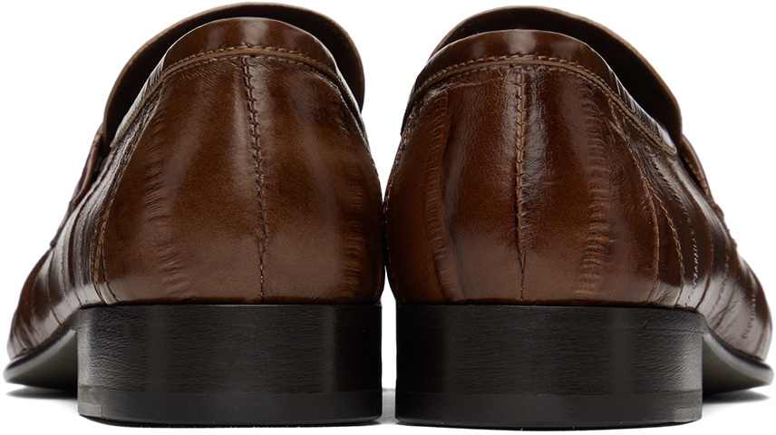 The Row Brown Soft Loafers