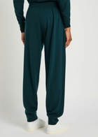 John Smedley Henning Merino Wool Sweatpants Dark Green