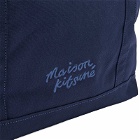 Maison Kitsuné Women's Fox Head Large Tote Bag in Ink Blue